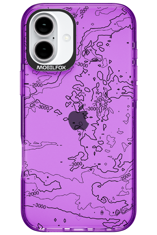 Contour Map - Apple iPhone 16 Plus