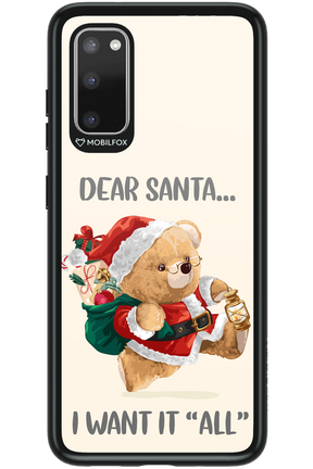 Dear Santa i want it all - Samsung Galaxy S20