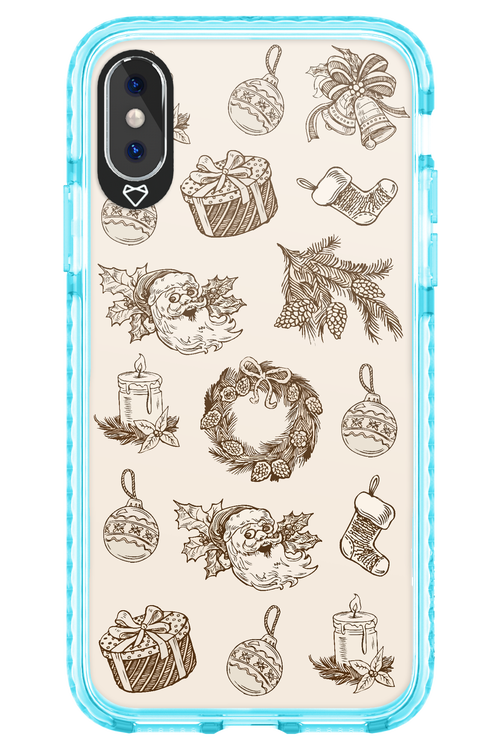 Christmas Paper - Apple iPhone XS