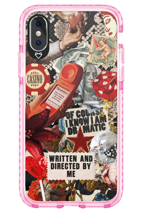 RED VINTAGE - Apple iPhone XS