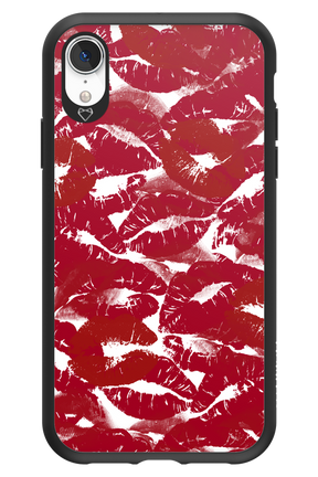 Burgundy and Kiss 2.0 - Apple iPhone XR