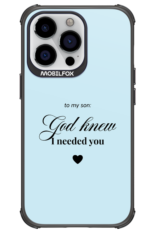 To My Son 2.0 - Apple iPhone 13 Pro