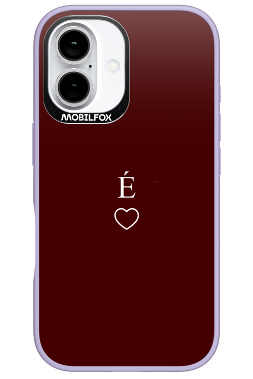E Burgundia II 2.0 - Apple iPhone 16