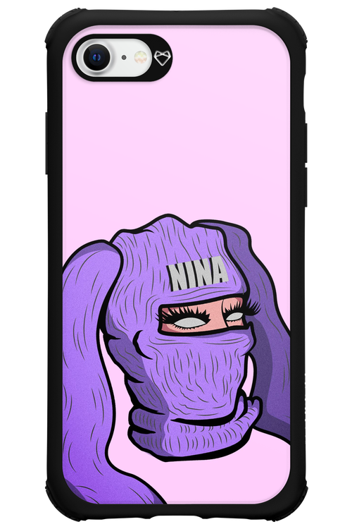 Nina Purple - Apple iPhone 8