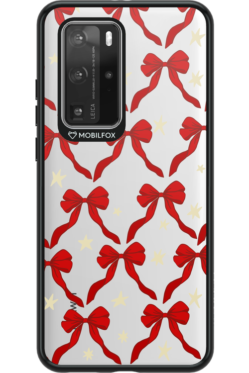Bow & Stars (Transparent) - Huawei P40 Pro