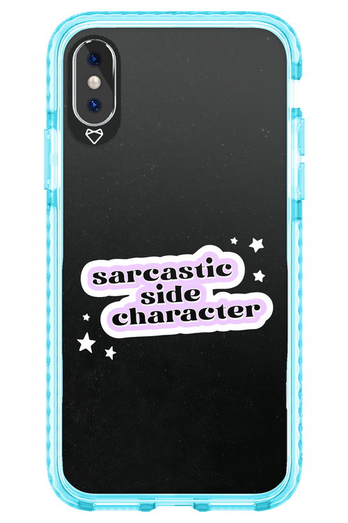Sarcastic Black - Apple iPhone XS