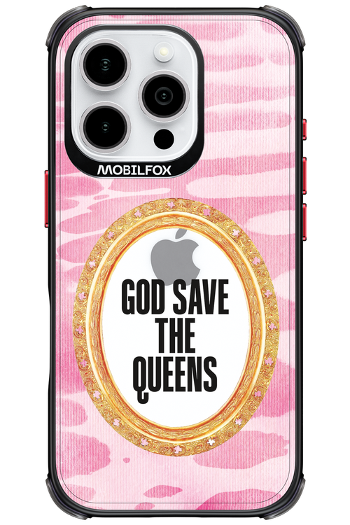 GOD SAVE THE QUEENS MIRROR - Apple iPhone 16 Pro