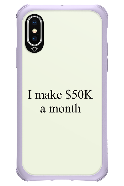 $50K - Apple iPhone X