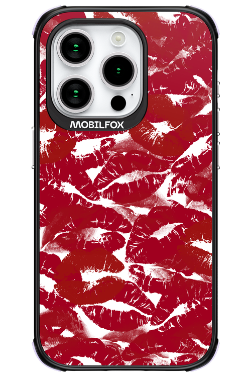 Burgundy and Kiss 2.0 - Apple iPhone 15 Pro
