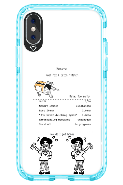 hangover - Apple iPhone X