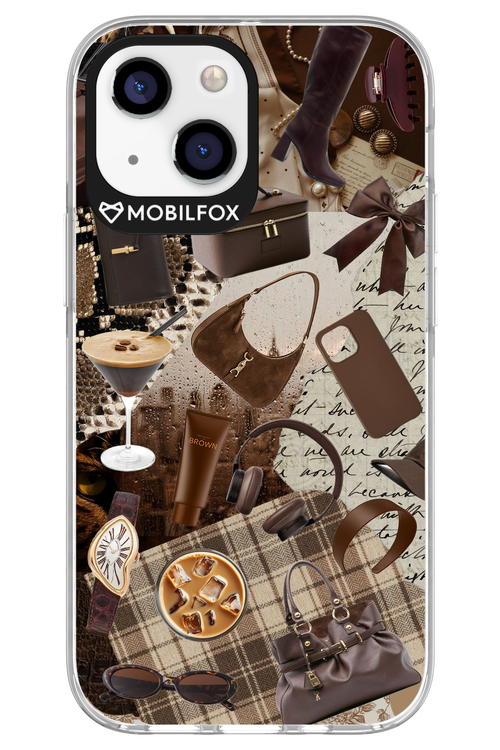 Brown Love - Apple iPhone 13 Mini