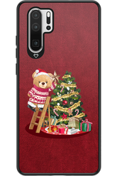 Christmas Bear (Burgundy) - Huawei P30 Pro