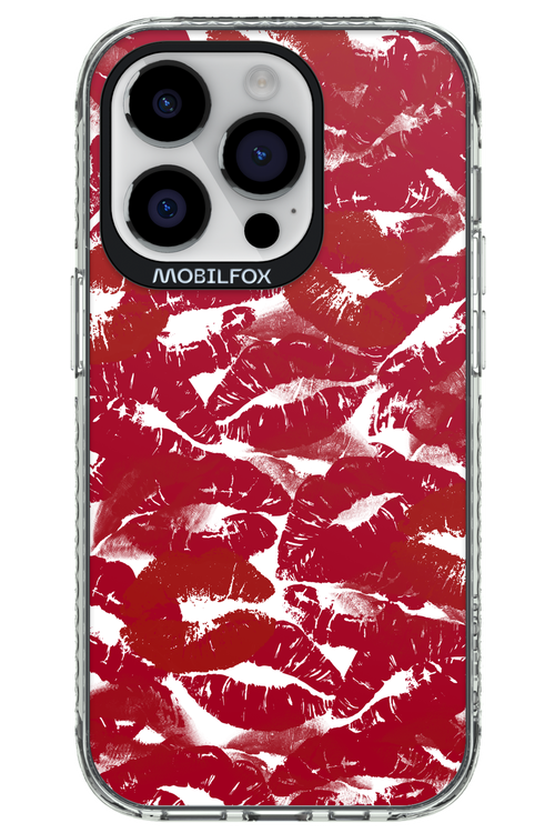 Burgundy and Kiss 2.0 - Apple iPhone 14 Pro