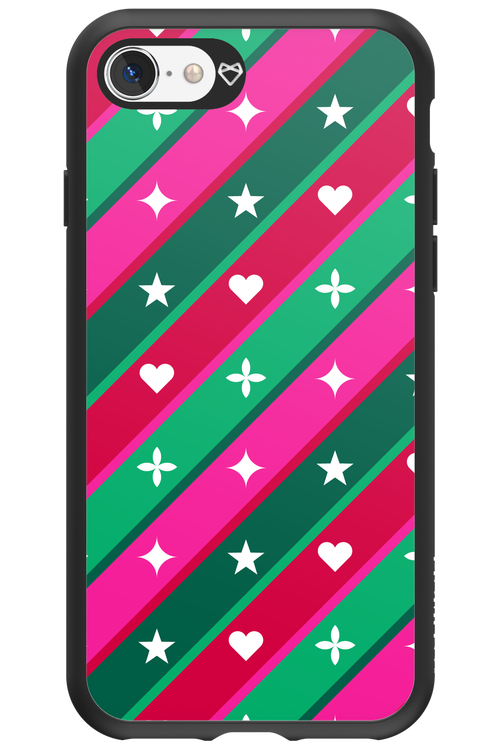 Christmas Stripes - Apple iPhone SE 2022
