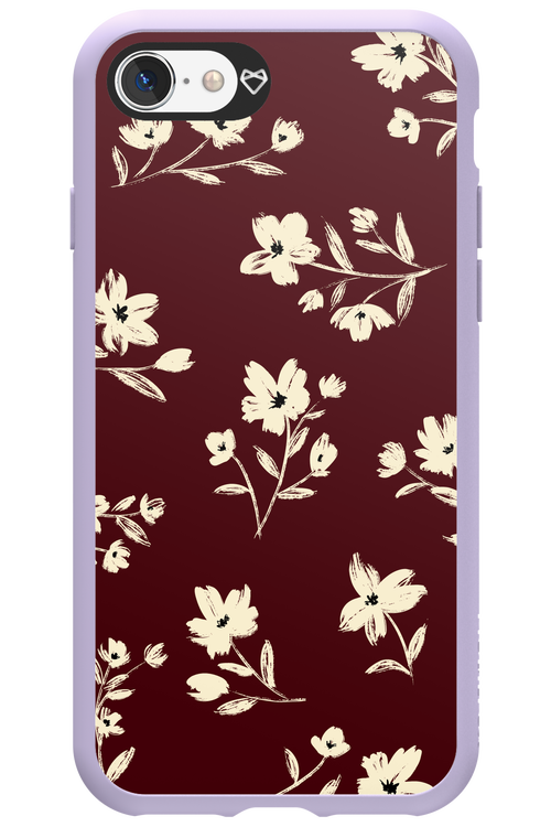 Bloom of Burgundy - Apple iPhone 8