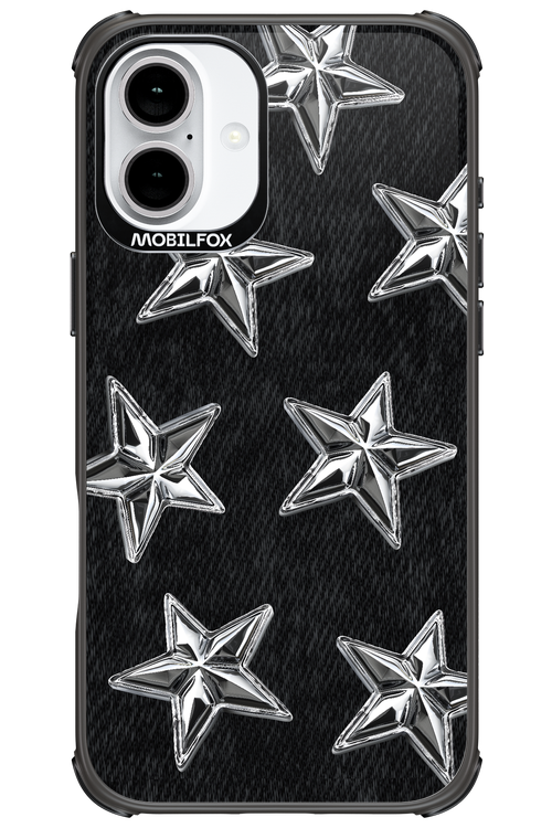 Chrome Stars - Apple iPhone 16 Plus