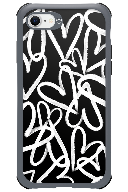 Heart Lines - Apple iPhone SE 2022