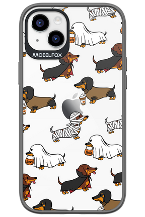 Scary Dachshund (Transparent) - Apple iPhone 14 Plus