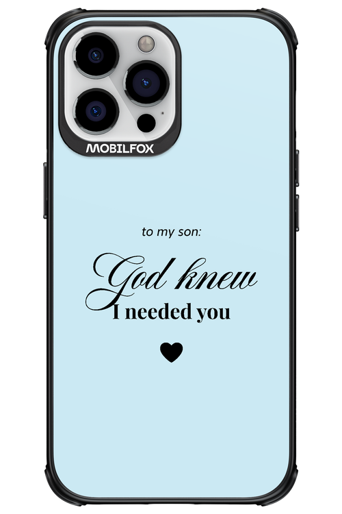 To My Son 2.0 - Apple iPhone 13 Pro Max