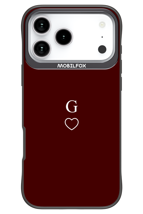 G Burgundia 2.0 - Apple iPhone 17 Pro Max