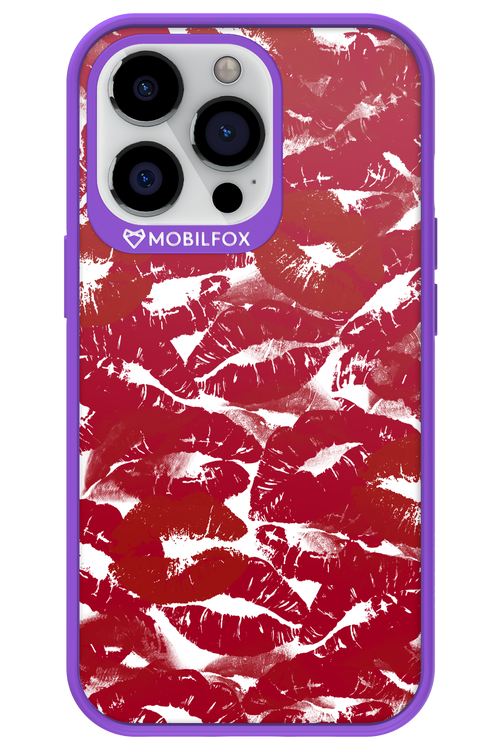 Burgundy and Kiss 2.0 - Apple iPhone 13 Pro