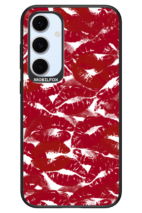 Burgundy and Kiss - Samsung S24 FE