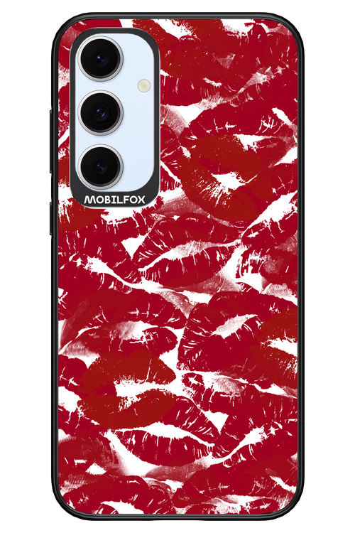 Burgundy and Kiss - Samsung S24 FE