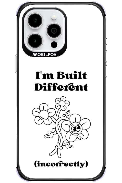 Incorrect Transparent 2.0 - Apple iPhone 16 Pro Max