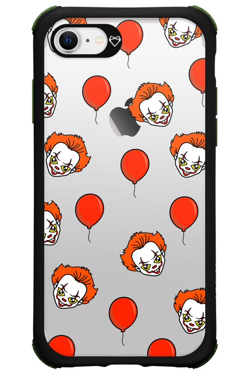 Mystery Clown (Transparent) - Apple iPhone 7