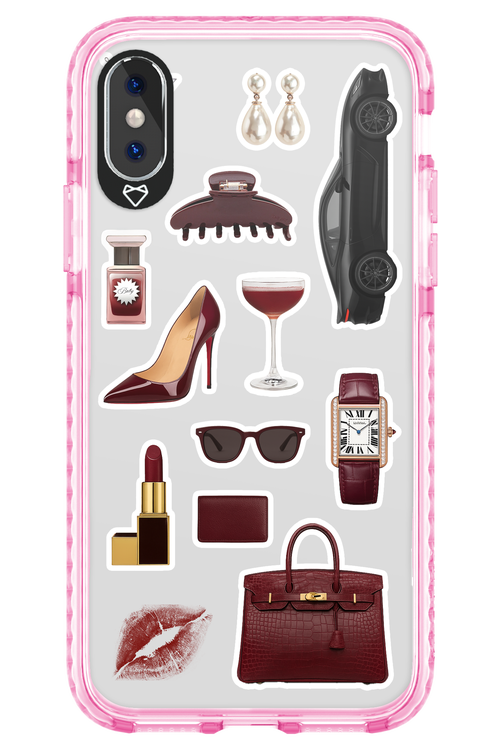 Classy Burgundy 2.0 - Apple iPhone X