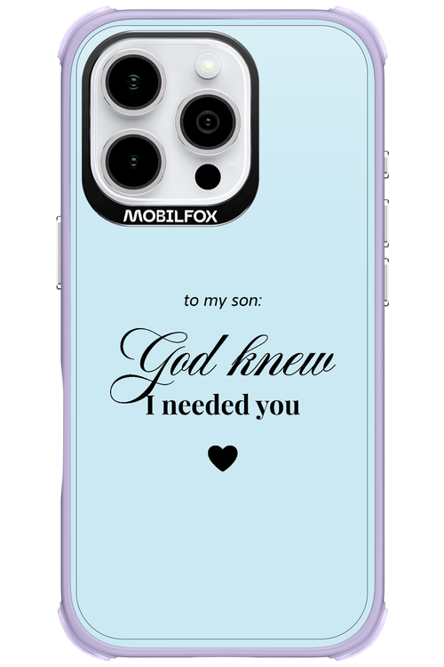 To My Son 2.0 - Apple iPhone 16 Pro