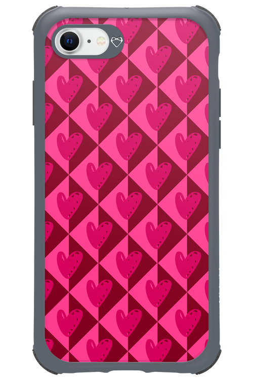 Holiday Heartss - Apple iPhone 8