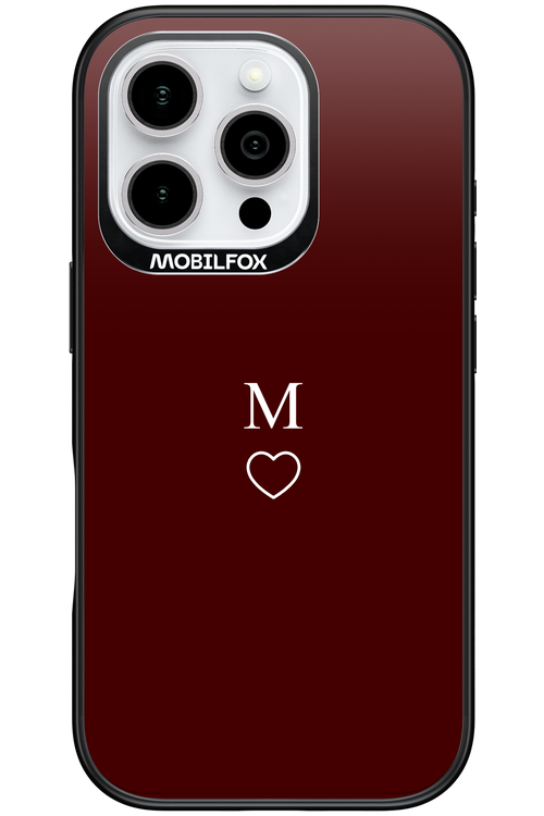 M Burgundia 2.0 - Apple iPhone 16 Pro