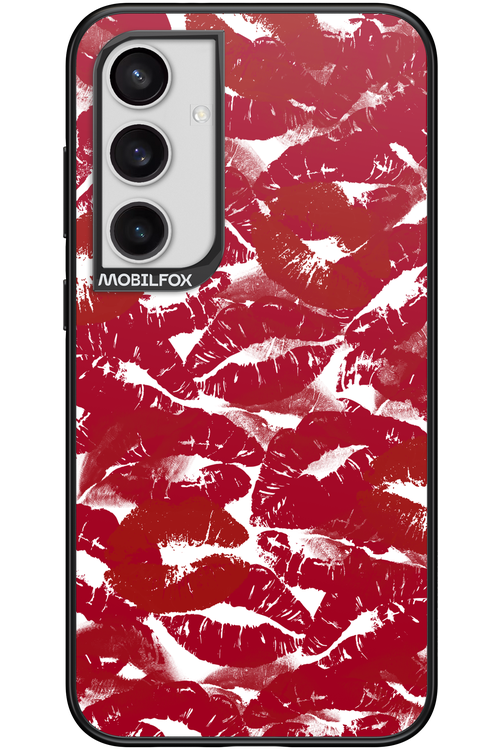 Burgundy and Kiss 2.0 - Samsung Galaxy S24+