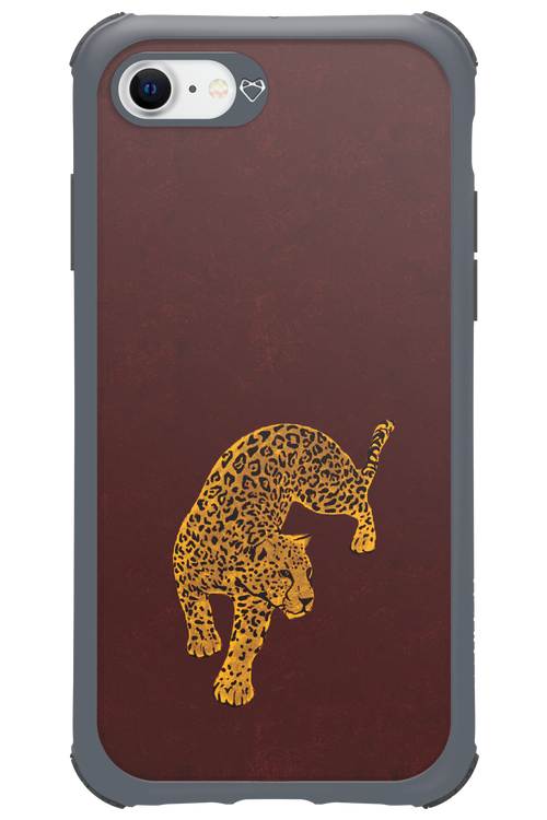 Burgundy Leopard - Apple iPhone 7