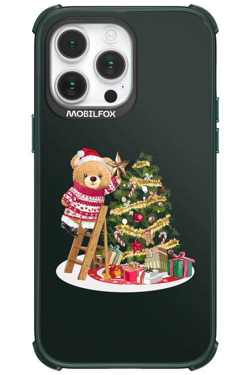 Christmas Bear (Transparent) - Apple iPhone 14 Pro Max