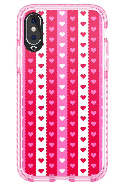 Christmas Heart Biscuit - Apple iPhone XS