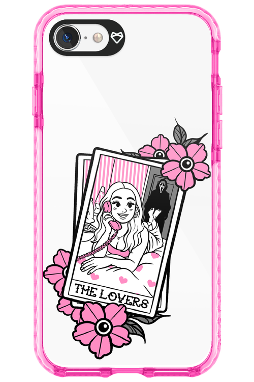 The Spooky Lovers (Transparent) - Apple iPhone SE 2020