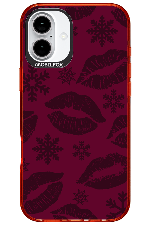 Burgundy Kiss - Apple iPhone 16 Plus