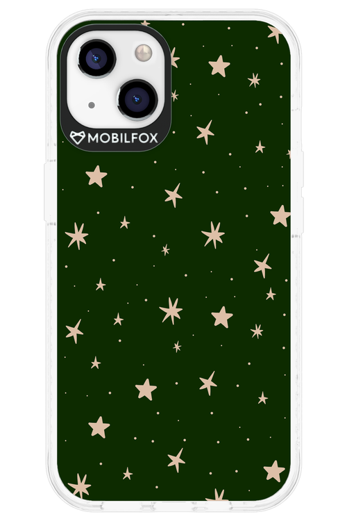 Forest Green Stars - Apple iPhone 13