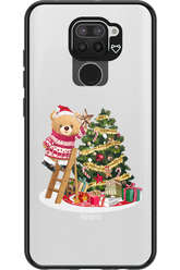 Christmas Bear (Transparent) - Xiaomi Redmi Note 9