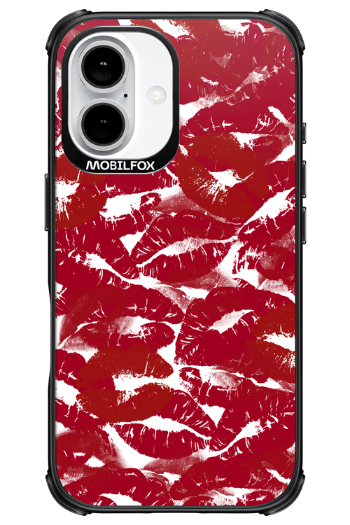 Burgundy and Kiss 2.0 - Apple iPhone 16