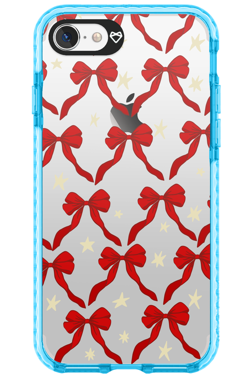 Bow & Stars (Transparent) - Apple iPhone 7