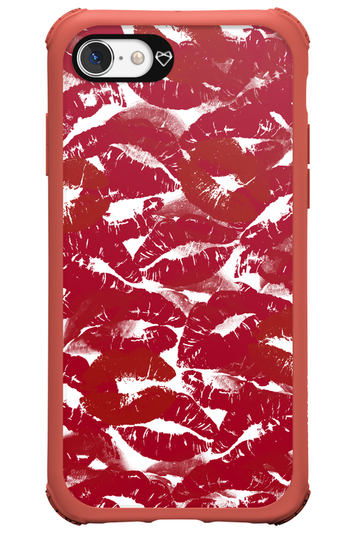 Burgundy and Kiss 2.0 - Apple iPhone 7