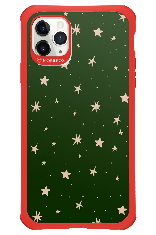 Forest Green Stars - Apple iPhone 11 Pro Max
