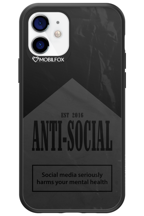 ANTI-SOCIAL (BLVCK) 2.0 - Apple iPhone 12