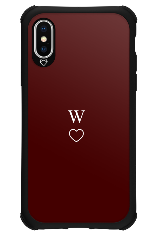 W Burgundia 2.0 - Apple iPhone X