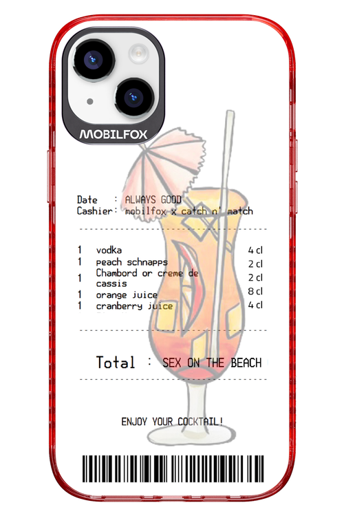 sex on the beach cocktail - Apple iPhone 14 Plus