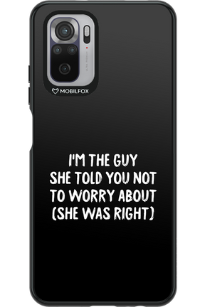 She was right - Xiaomi Redmi Note 10