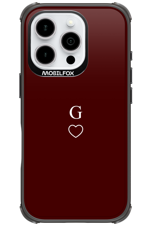G Burgundia 2.0 - Apple iPhone 16 Pro